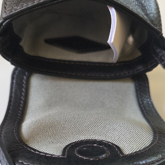 Fossil Elegant Black‎ Leather Women's MINI Bag. - Picture 7 of 15